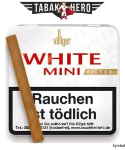 Villiger White Mini Sumatra Zigarillos mit Filter (20 Stück)