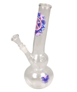 Bong Glas „Greenline Peace“, 26 cm, 36mm, S 14.5 mm