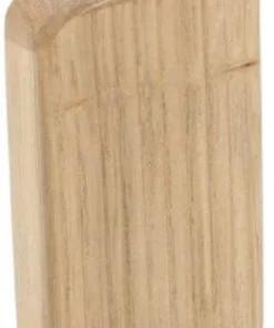 Schnupftabakdose Naturholz Eiche mit Messingverschluss