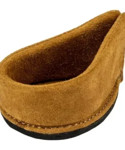 Pfeifenstaender Velourleder braun 1er