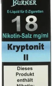 Shadow Burner Nikotinsalz Liquid Kryptonit II 18mg