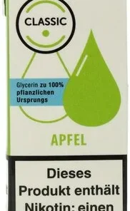 Silver Cig Liquid Classic Apfel 9mg