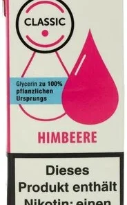 Silver Cig Liquid Classic Himbeere 9mg