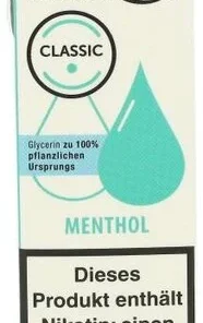 Silver Cig Liquid Classic Menthol 6mg