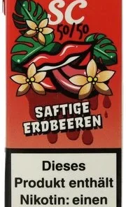 Silver Cig Liquid SC 50/50 Saftige Erdbeeren 6mg