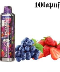 PUFF 7000 VAPME crystal – Erdbeer Traube