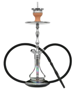Aladin MVP 500 Edelstahl Shisha Black Fade Clear