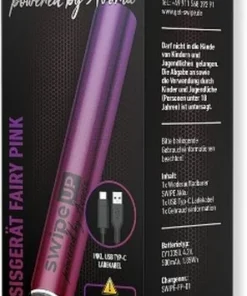 Swipe UP powered by Avoria Akkuträger Fairy Pink
