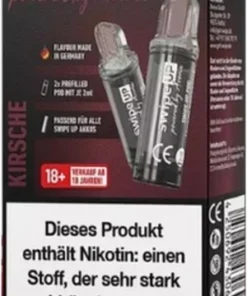 Swipe UP powered by Avoria Kirsche Prefilled Pods 2x2ml 20mg