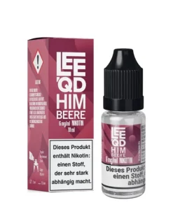 E-Liquid LEEQD Fruit Himbeere 6mg 50 PG / 50 VG