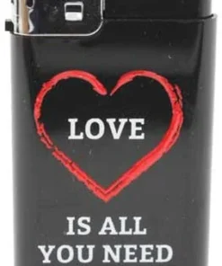 Takito Elektronikfeuerzeug Love is all you need Motiv