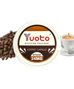 YUOTO SNUS Pouches 24mg – Intensiver Kaffeegeschmack
