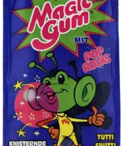 Tri D’Aix Magic Gum mit Pop Rocks Tutti Frutti 7g