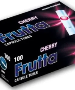 Frutta Zigarettenhülsen 100″ mit Kapsel Cherry”