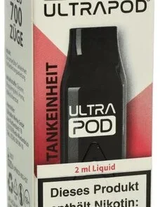 UltraBio Ultrapod Raspberry 1x2ml 10mg