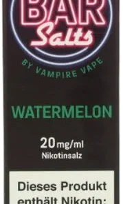 Vampire Vape Bar Salts Watermelon Nikotinsalz Liquid 20mg