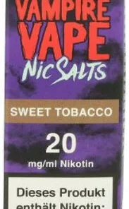 Vampire Vape Nikotinsalz Liquid Sweet Tobacco 20mg