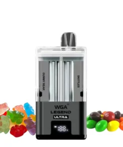 PUFF 30000 WGA LEGEND ULTRA Wiederaufladbare Flüssigkeit – Gummies Bear & Skittles