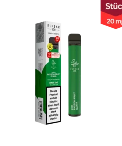 Elfbar Kiwi Passion Fruit Guava 20mg 600 Züge Vape Einweg E-Zigarette