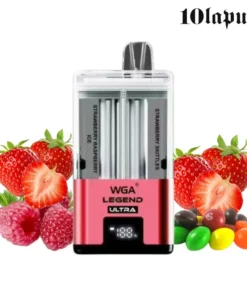 PUFF 30000 WGA LEGEND ULTRA Wiederaufladbare Flüssigkeit – Erdbeere Himbeere & Erdbeer Skittles