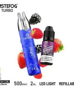 PUFF 5000 TASTEFOG Wiederaufladbare Flüssigkeit – Saftige Beeren