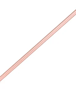 Aluminium Shisha Mundstück Aluslim Mat Rose Gold