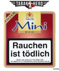 Neos Mini Red Filter Zigarillos Vanilla/Arome (20 Stück) AP
