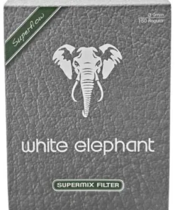 White Elephant Meerschaum Pfeifenfilter Supermix 150 Stück