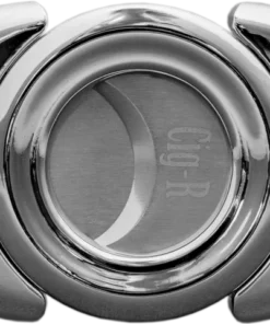 Cig-R Cigar Cutter Bull’s Eye Chrome