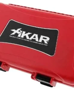 Xikar Reisehumidor 5 Zigarren rot