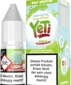 Yeti Apple Cranberry Nikotinsalz Liquid 20mg/ml