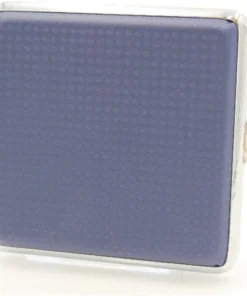 Zigarettenetui Kunstleder Diamond Blau
