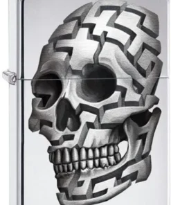Zippo Feuerzeug 3D Skull No.7