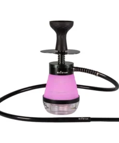 Shisha SHISTAR Outdoor Lila 31cm hoch 1 Anschluss