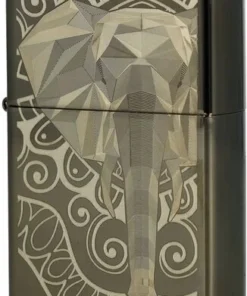 Zippo Feuerzeug Elefant Black Ice
