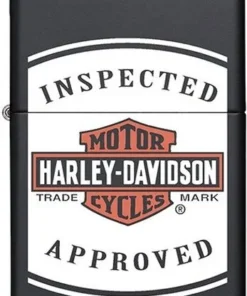 Zippo Feuerzeug Harley Davidson Inspected Approved