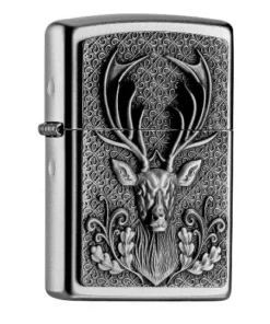 ZIPPO satiniert Deer 2004736