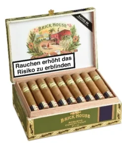 BRICK HOUSE Double Connecticut Robusto 25 Zigarren