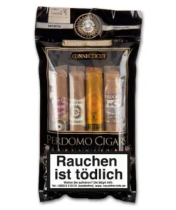 PERDOMO Toro Format Sampler Humibag Connecticut 4 Zigarren