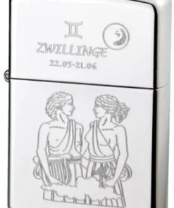 Zippo-Feuerzeug Sternzeichen Zwillinge