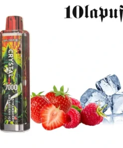 PUFF 7000 VAPME Kristall – Erdbeer Himbeer Eis