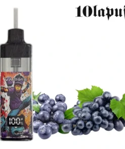Puff Vapme 10 000 – Geschmack Traube Beere (2 % Nikotin)