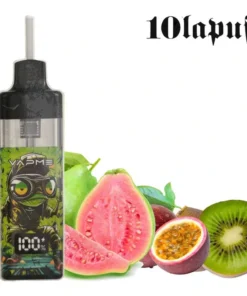 Puff Vapme 10 000 – Geschmack Guave Passionsfrucht Kiwi (2 % Nikotin)