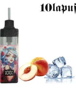 Puff Vapme 10 000 – Geschmack Pfirsich Eis (2 % Nikotin)