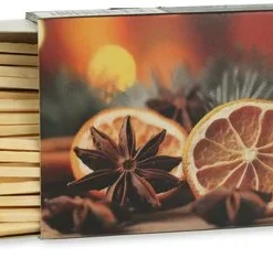 Zündhölzer Weihnachten Orange Sternanis und Orangenscheiben 1×45 Stück