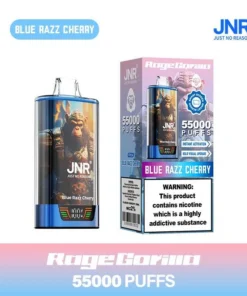 PUFF 55000 JNR RAGE GORILLA – Blue Razz Kirsche