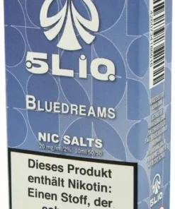 5LIQ Bluedreams Blueberry Nikotinsalzliquid 10ml 20mg