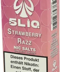 5LIQ Strawberry Razz Nikotinsalzliquid 10ml 20mg