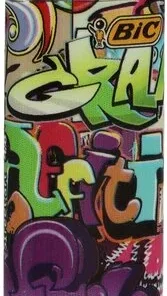 BIC Mini Feuerzeug Street art 4v8
