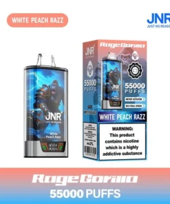 PUFF 55000 JNR RAGE GORILLA – Weiße Pfirsich Himbeere